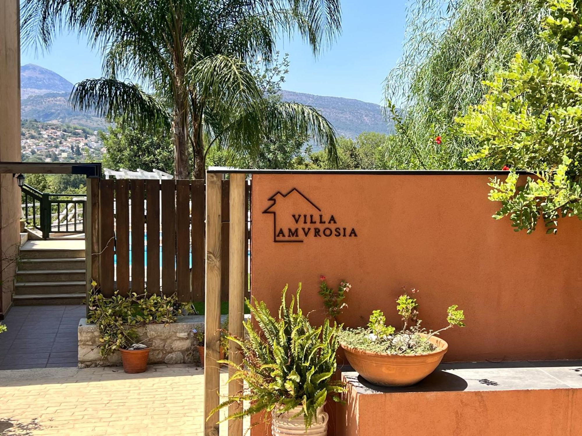 Villa Amvrosia Nr Kalives Crete Arménoi エクステリア 写真